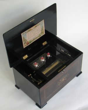 &#039;Bells in Sight&#039; cylinder musical box