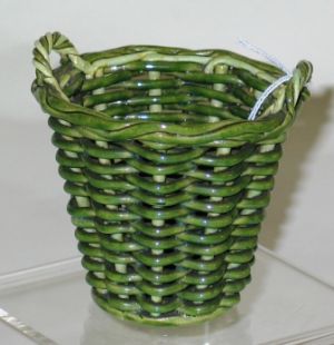 Rustic Ware Pottery Basket