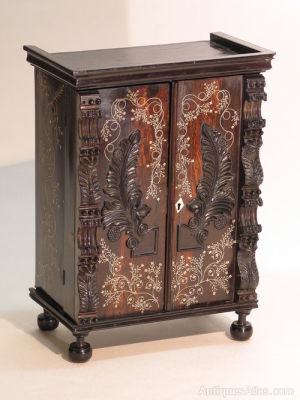 Late 19th Century Portuguese Colonial Cabinet