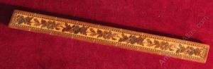 Tunbridgeware Ruler