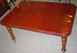 Victorian Mahogany Wind - Out Dining Room Table